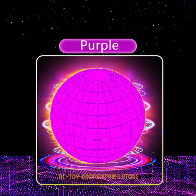 Flying Ball Boomerang Flyorb Magic with LED Lights Drone Hover Ball Stress Release Flying Spinner Fidget Toys Kids Family Gifts