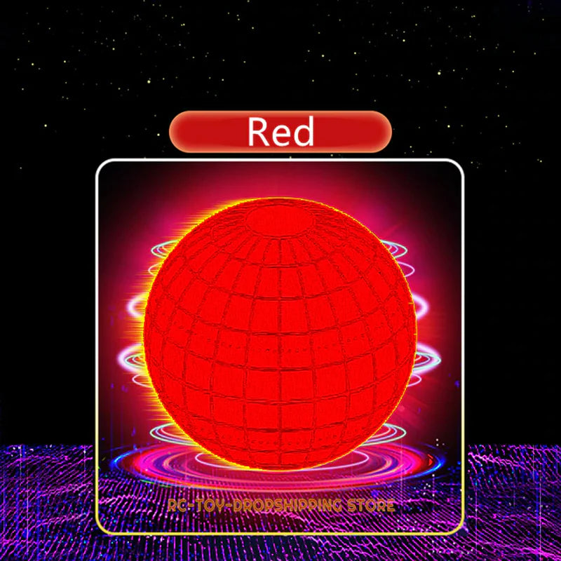 Flying Ball Boomerang Flyorb Magic with LED Lights Drone Hover Ball Stress Release Flying Spinner Fidget Toys Kids Family Gifts