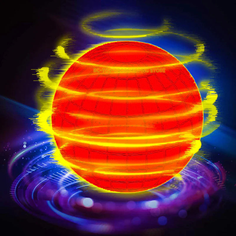 Flying Ball Boomerang Flyorb Magic with LED Lights Drone Hover Ball Stress Release Flying Spinner Fidget Toys Kids Family Gifts